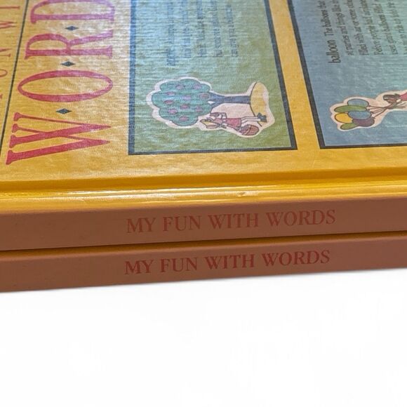 My Fun With Words Dictionary Kids Books A-K & L-Z Hardcover Lot of 2 Homeschool - Picture 10 of 11